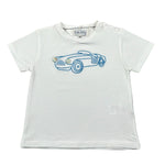Malvi & Co T-Shirt tinta unita con Stampa Bianco per Neonato S24B205CAJJ BIANCO MALVI & CO 