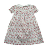 Malvi & Co Abito Mezza Manica tinta unita Fantasia Floreale Bianco per Neonata S24N135VEPS BIANCO MALVI & CO 