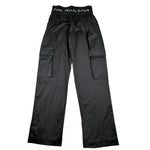 Manila Grace Pantalone Tinta Unita Modello Palazzo per Bambina MG2868 NERO MANILA GRACE 