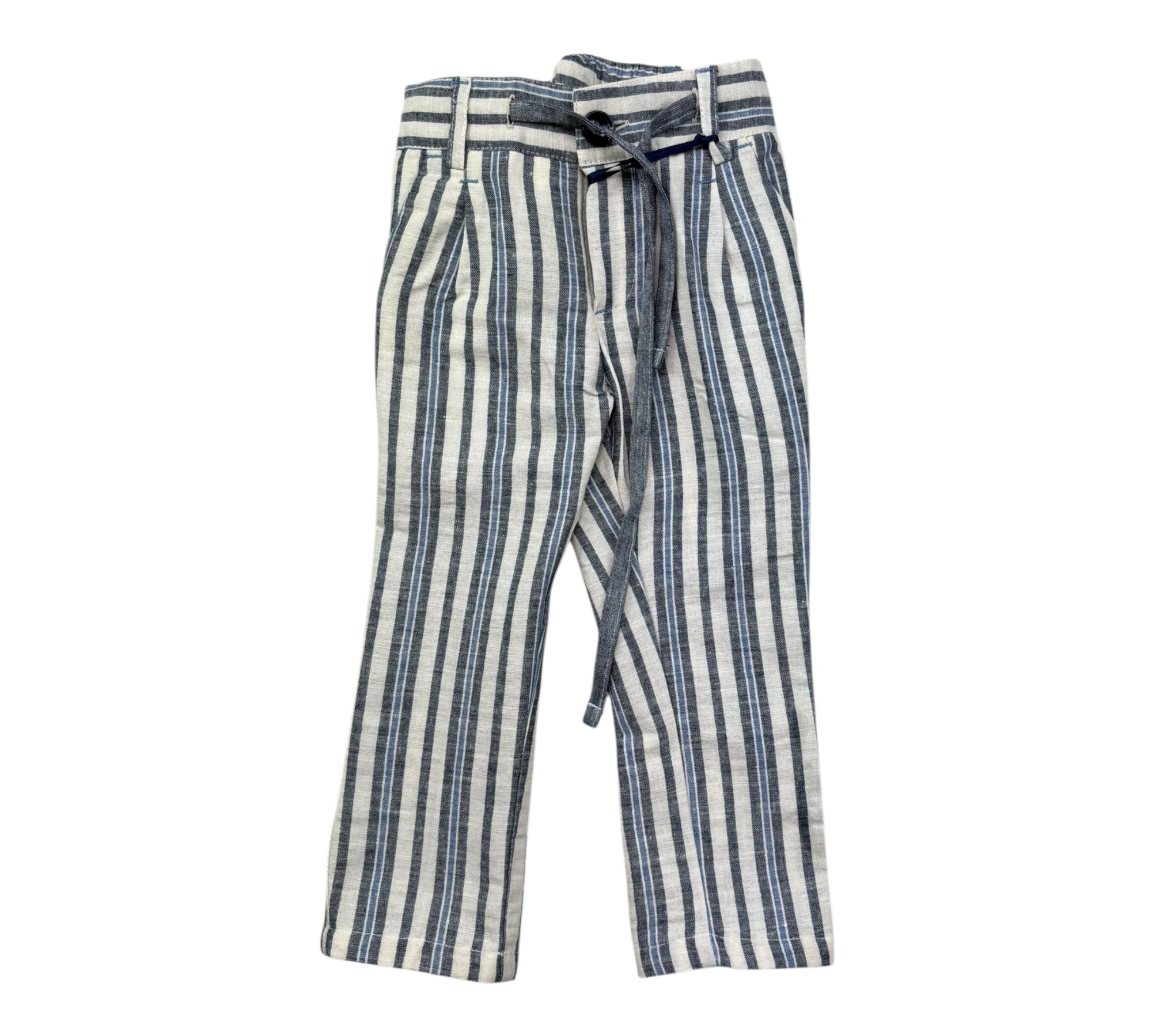 Manuel & Frank Pantalone Fantasia A Righe con Elastico In Vita per Bambino MF1410B BEIGE MANUEL & FRANK 