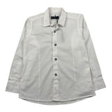 Manuel & Frank Camicia Manica Lunga Tinta Unita per Bambino MF3306B BIANCO MANUEL & FRANK 