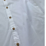 Manuel & Frank Camicia Tinta Unita con Bottoni per Bambino MF3496R BIANCO MANUEL & FRANK 