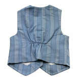 Manuel & Frank Gilet Tinta Unita con Fantasia A Righe per Neonato MF5116I AZZURRO MANUEL & FRANK 