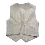 Manuel & Frank Gilet Tinta Unita con Fantasia per Neonato MF5194BN BEIGE MANUEL & FRANK 