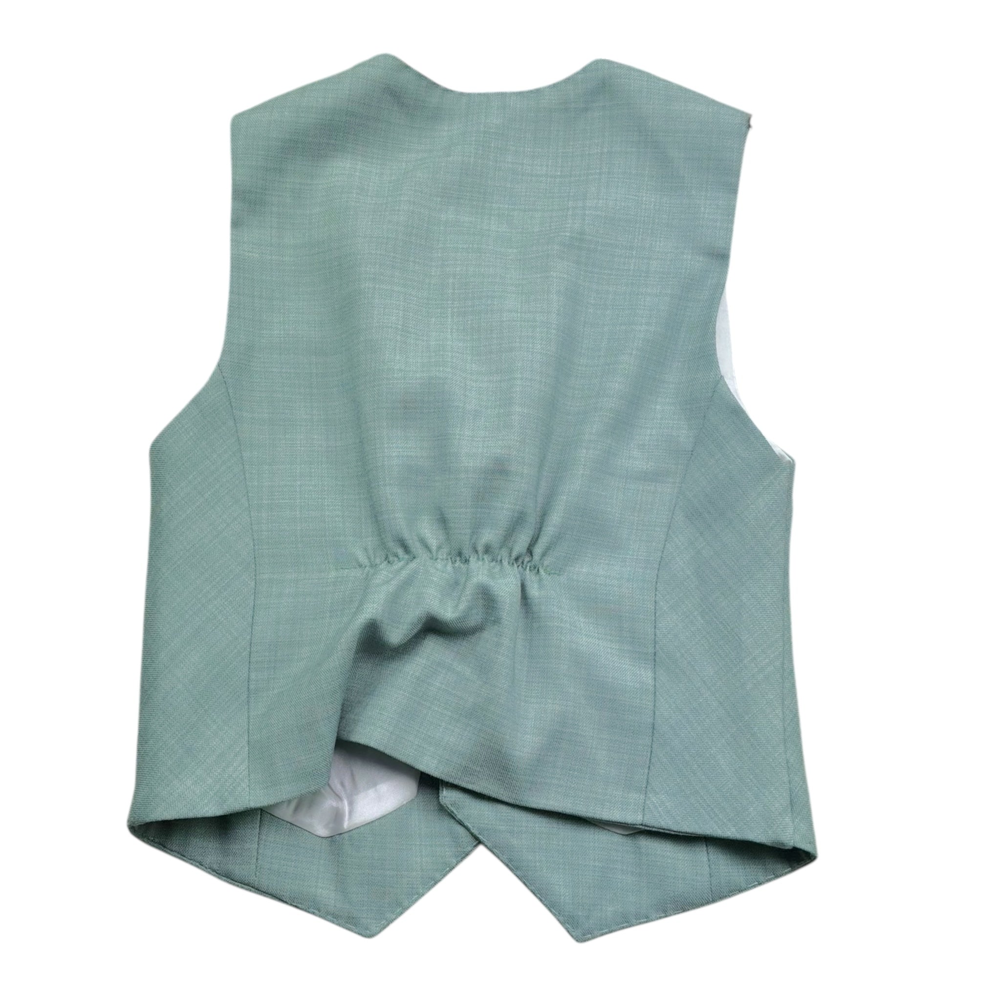 Manuel & Frank Gilet Tinta Unita per Bambino MF5296B VERDE MANUEL & FRANK 