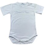 Manuel & Frank Body Mezza Manica Tinta Unita per Neonato MF7140I BIANCO MANUEL & FRANK 