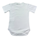 Manuel & Frank Body Mezza Manica Tinta Unita per Neonato MF7140I BIANCO MANUEL & FRANK 