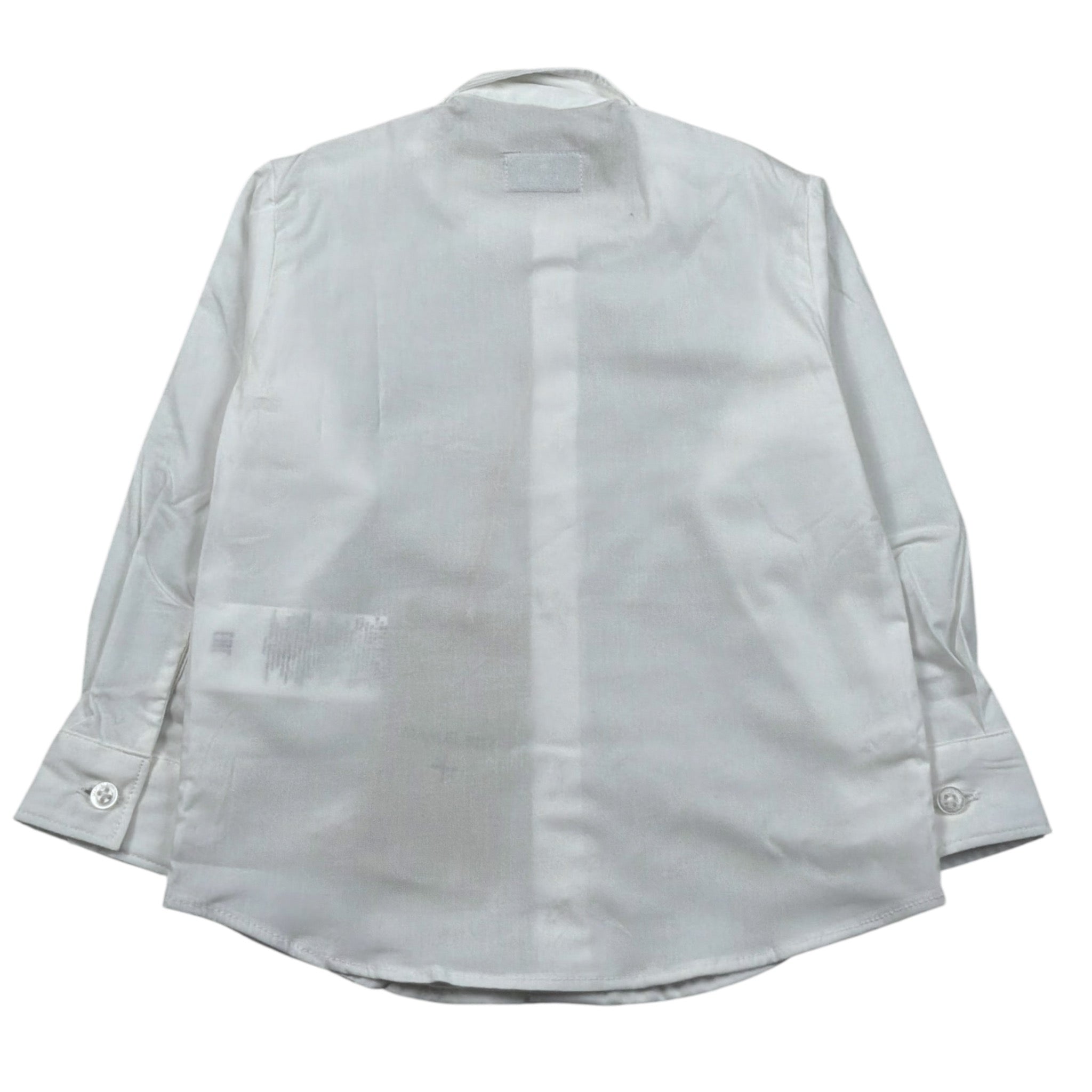 Manuel Ritz Camicia Manica Unga tinta unita Bianco per Neonato MR1977N BIANCO MANUEL RITZ 