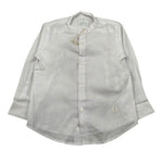 Manuel Ritz Camicia Manica Lunga Tinta Uita Collo Coreano Bianco per Neonato MR2002 BIANCO MANUEL RITZ 