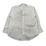 Manuel Ritz Camicia Manica Lunga Tinta Uita Collo Coreano Bianco per Neonato MR2002 BIANCO MANUEL RITZ 