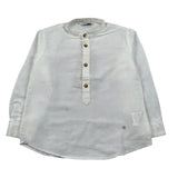 Manuel Ritz Camicia Manica Lunga tinta unita Collo Coreano Panna per Neonato MR2217 PANNA MANUEL RITZ 