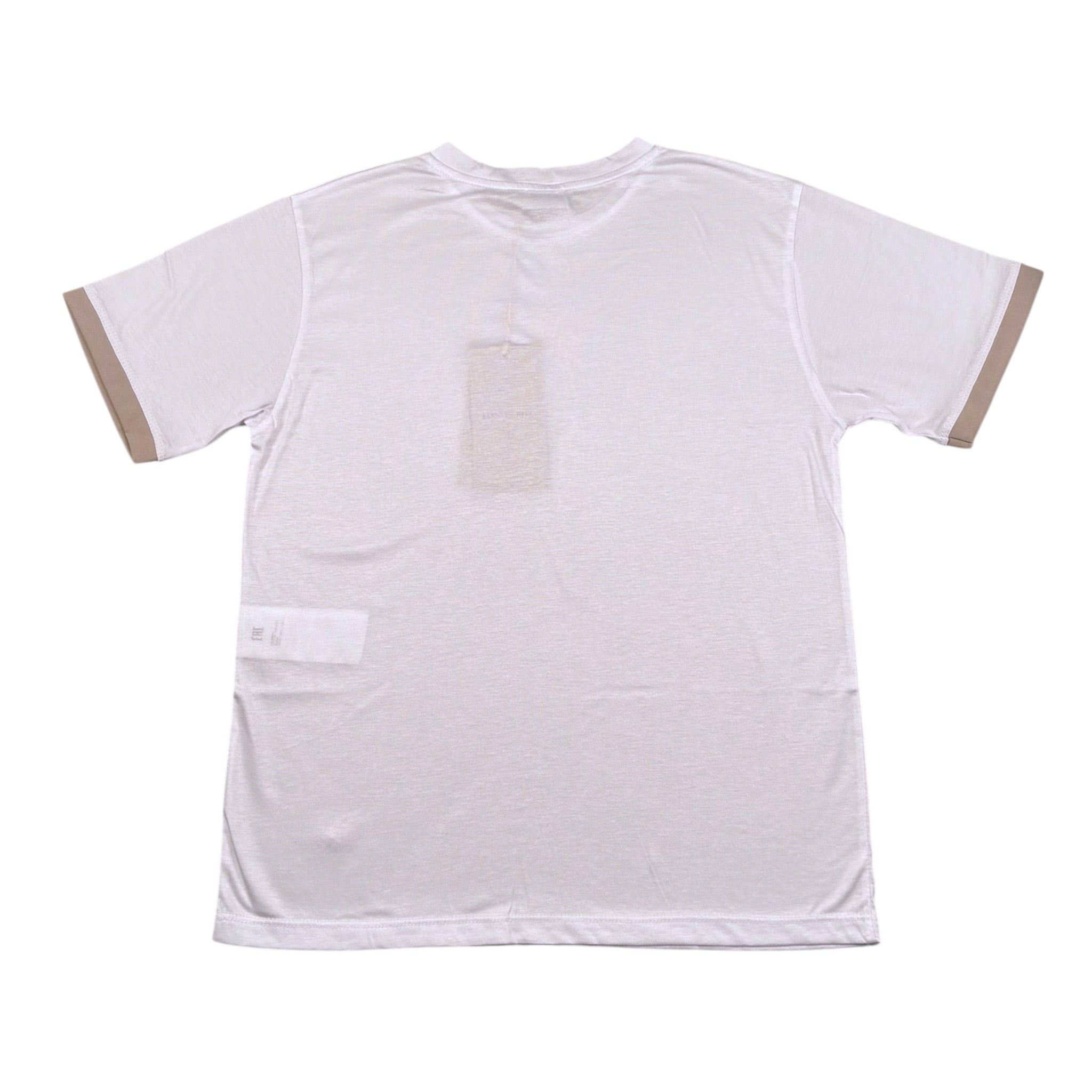 Manuel Ritz T-Shirt Girocollo Tinta Unita per Bambino MR2895XX BIANCO MANUEL RITZ 