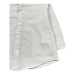 Manuel Ritz Camicia Manica Lunga Tinta Unita Collo Coreano per Neonato MR3096N BIANCO MANUEL RITZ 