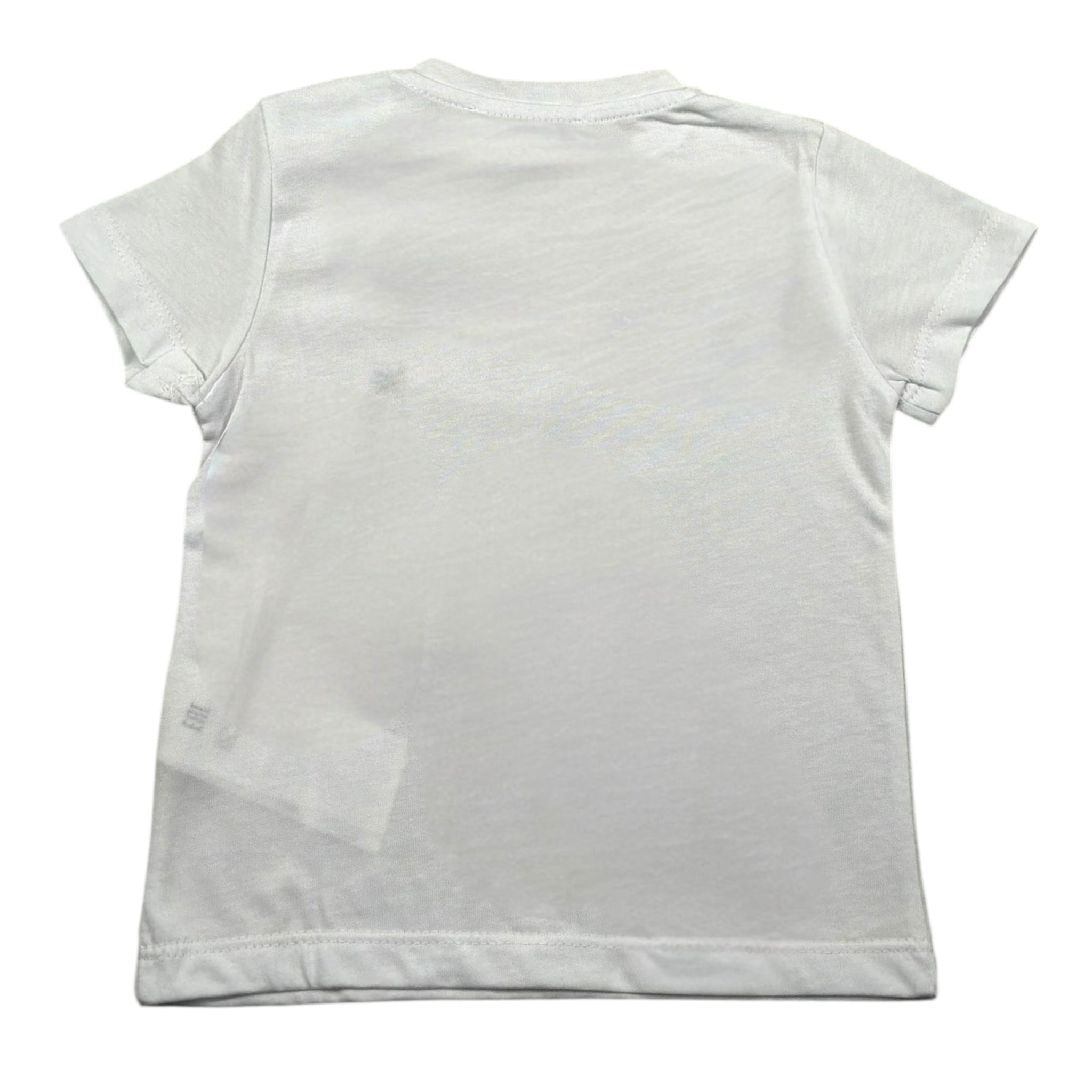 Manuel Ritz T-Shirt Girocollo Tinta Unita con Logo per Neonato MR3120NX BIANCO MANUEL RITZ 