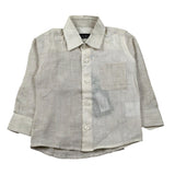 Manuell & Frank Camicia Manica Lunga Tinta Unita per Neonato MF3241N BEIGE MANUELL & FRANK 