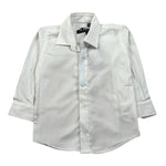 Manuell & Frank Camicia Manica Lunga Tinta Unita per Neonato MF3404N BIANCO MANUELL & FRANK 