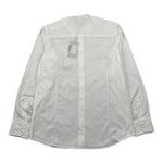 Manuell & Frank Camicia Manica Lunga Tinta Unita per Bambino MF3404R BIANCO MANUELL & FRANK 