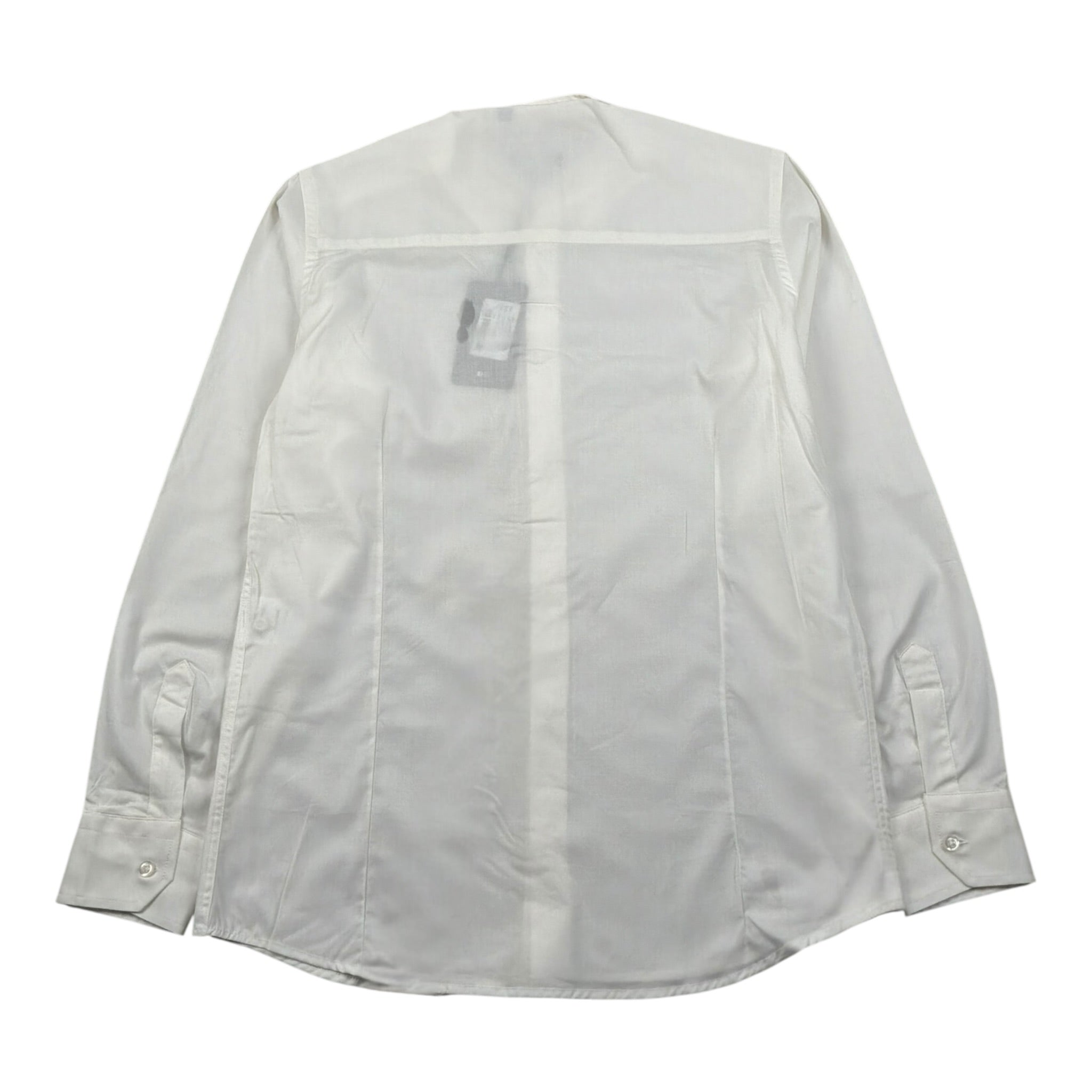 Manuell & Frank Camicia Manica Lunga Tinta Unita per Bambino MF3404R BIANCO MANUELL & FRANK 