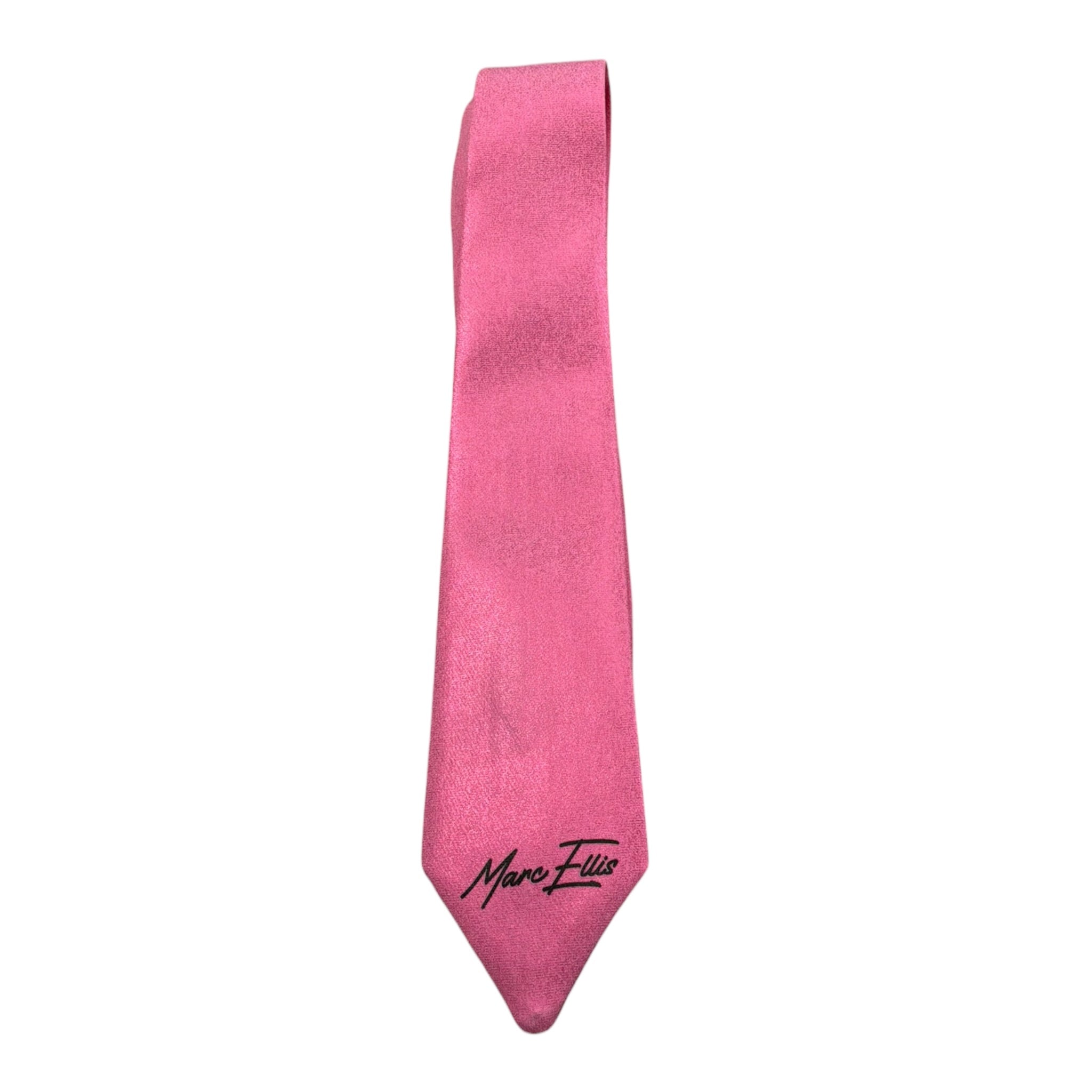 Marc Ellis Cravatta Tinta Unita con Logo per Bambina JMJAC01178X ROSA MARC ELLIS 