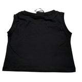 Marc Ellis Completo 2 Pezzi Top-Short Tinta Unita con Stampa per Bambina JMJCM01200 NERO MARC ELLIS 