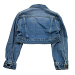 Marc Ellis Giubbino Tinta Unita In Denim per Bambina JMJJK01180 AZZURRO MARC ELLIS 