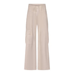 Marc Ellis Pantalone Tinta Unita Modello con Tasconi per Bambina JMJPT01189 BIANCO MARC ELLIS 