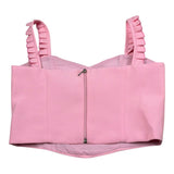 Marc Ellis Top Tinta Unita per Bambina JMJTP01162 ROSA MARC ELLIS 