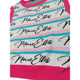 Marc Ellis Top Giromanica Tinta Unita con Stampa per Bambina JMJTP01201 BIANCO MARC ELLIS 