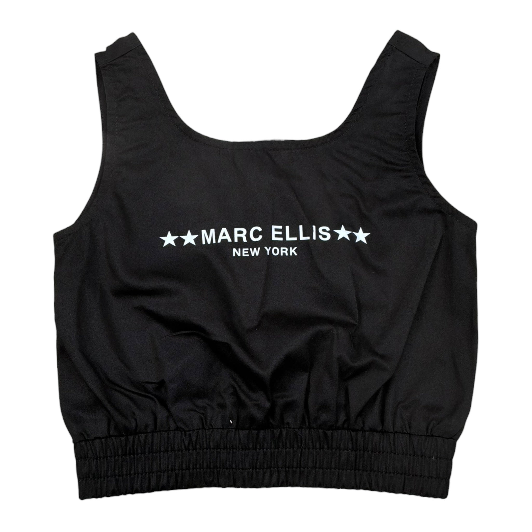 Marc Ellis Top Tinta Unita con Stampa per Bambina JMJTP012400X NERO MARC ELLIS 