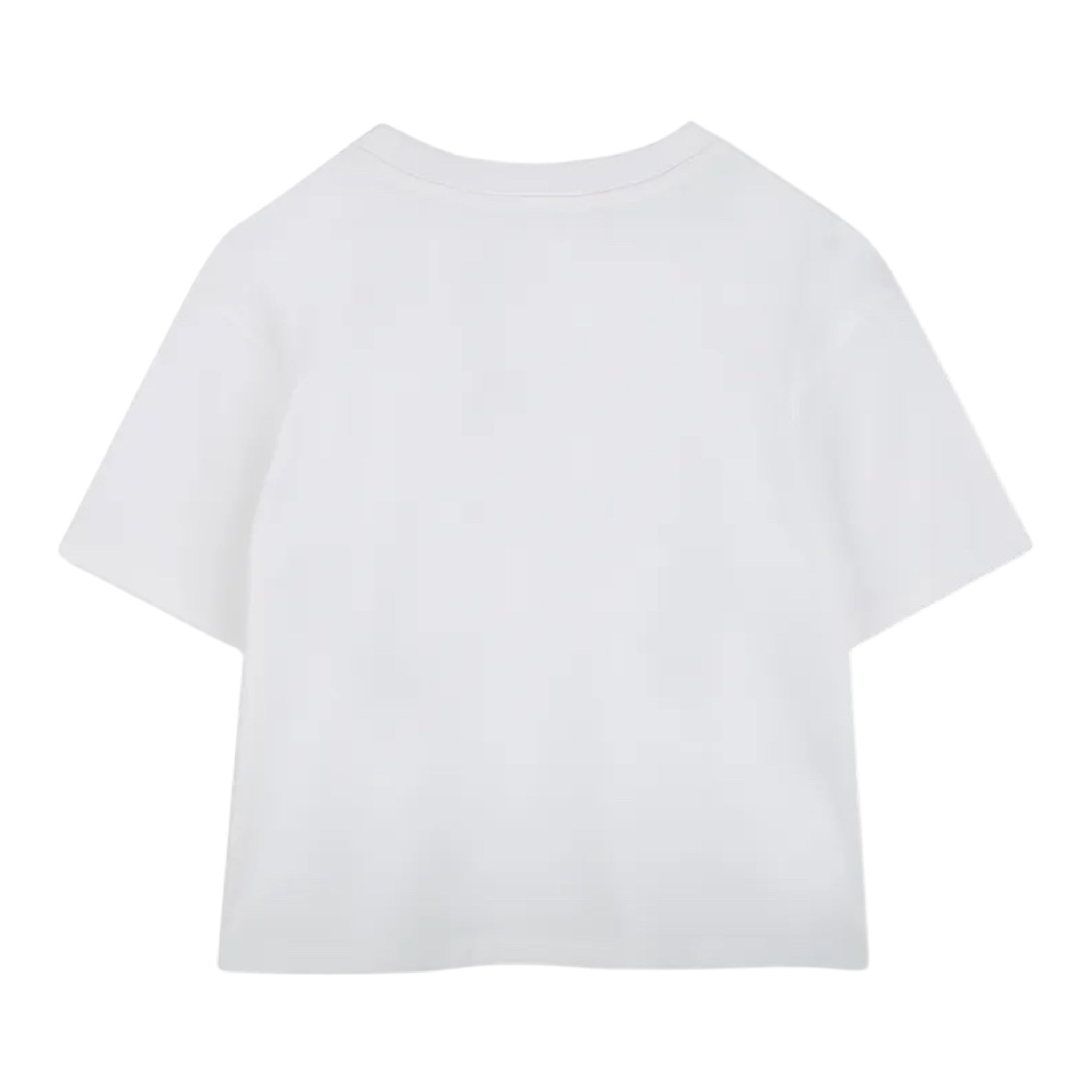 Marc Jacobs T-Shirt Girocollo Tinta Unita con Stampa per Neonata W60463 BIANCO MARC JACOBS 
