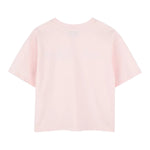 Marc Jacobs T-Shirt Girocollo Tinta Unita con Stampa per Bambina W60463J ROSA MARC JACOBS 