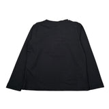 Mariuccia Shirt Girocollo tinta unita con Stampa Brillantinata Nero per Neonata MBFW23T209N NERO MARIUCCIA 