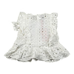 Mariuccia Top tinta unita Traforato Bianco per Bambina MBSS23C751 BIANCO MARIUCCIA 
