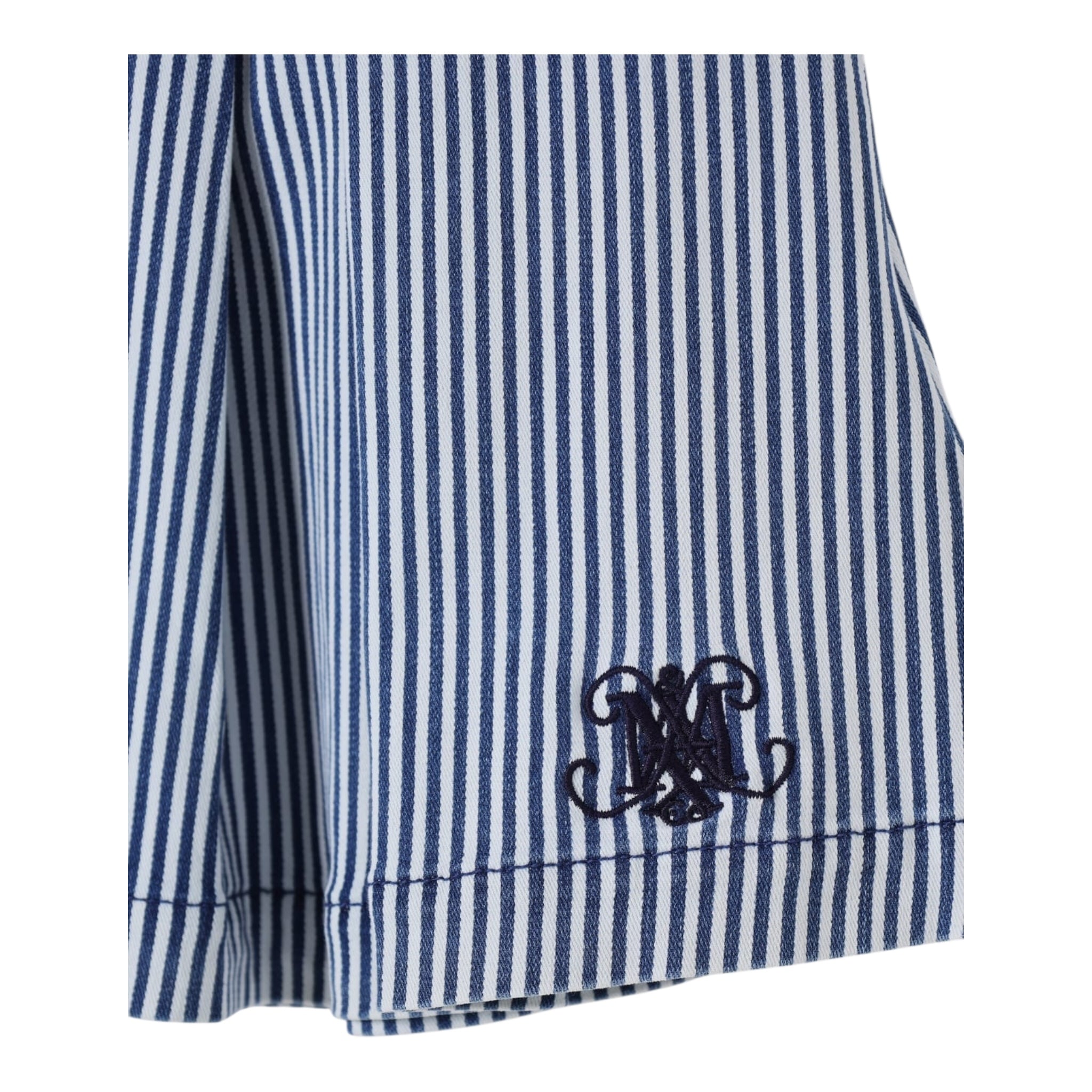Max&Co. Gonna Bicolore con Fantasia A Righe per Bambina MX0114 BIANCO/AZZURRO MAX&Co. 