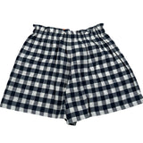 Max&Co. Short Tinta Unita con Fantasia Quadri per Bambina MX0127MX BIANCO/BLU MAX&Co. 