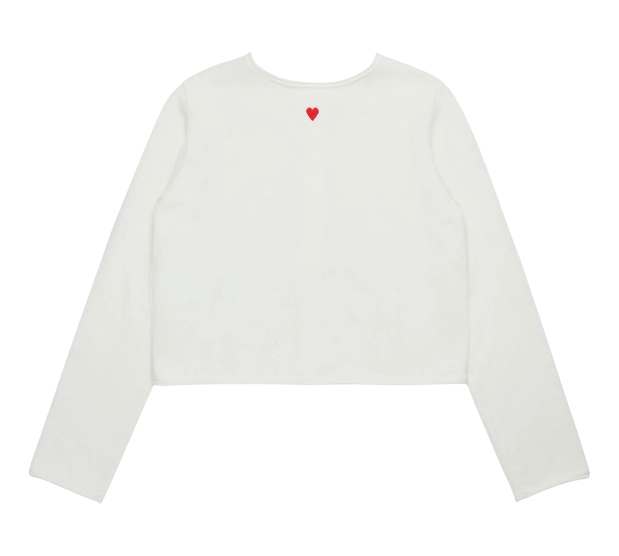 Max&Co. Maglia Girocollo Tinta Unita con Bottoni per Bambina MX0151 PANNA MAX&Co. 