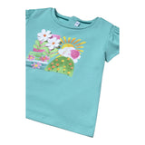 Mayoral T-Shirt Girocollo Tinta Unita con Stampa per Neonata 1049 TIFANNY MAYORAL 