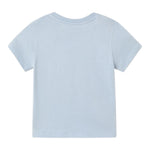 Mayoral T-Shirt Girocollo Tinta Unita con Stampa per Neonato 1053 AZZURRO MAYORAL 