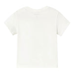 Mayoral T-Shirt Girocollo Tinta Unita con Stampa per Neonato 1053 BIANCO MAYORAL 
