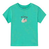 Mayoral T-Shirt Girocllo Tinta Unita con Stampa per Neonato 10622 VERDE MAYORAL 