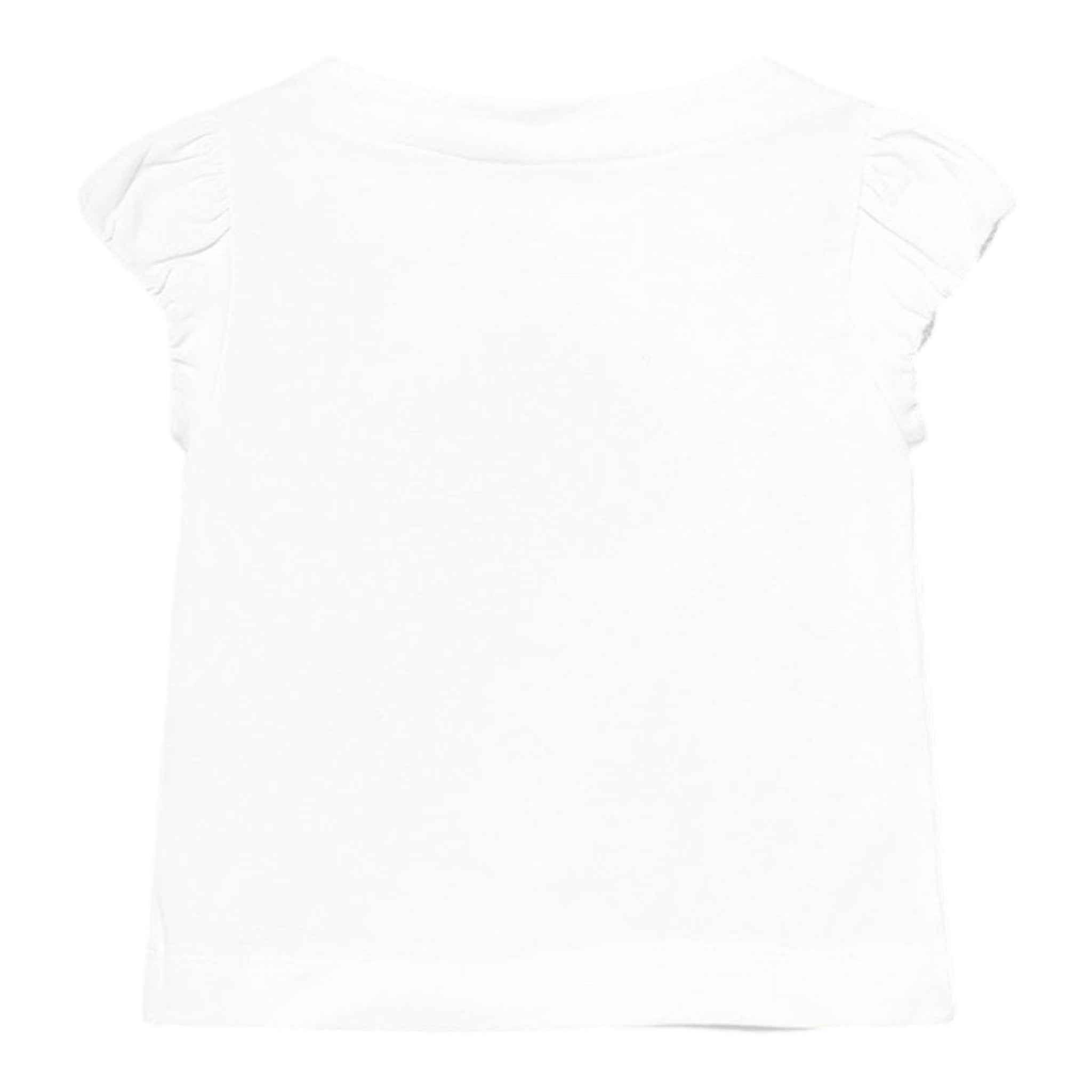 Mayoral T-Shirt Girocollo Tinta Unita con Stampa per Neonata 1081 BIANCO MAYORAL 