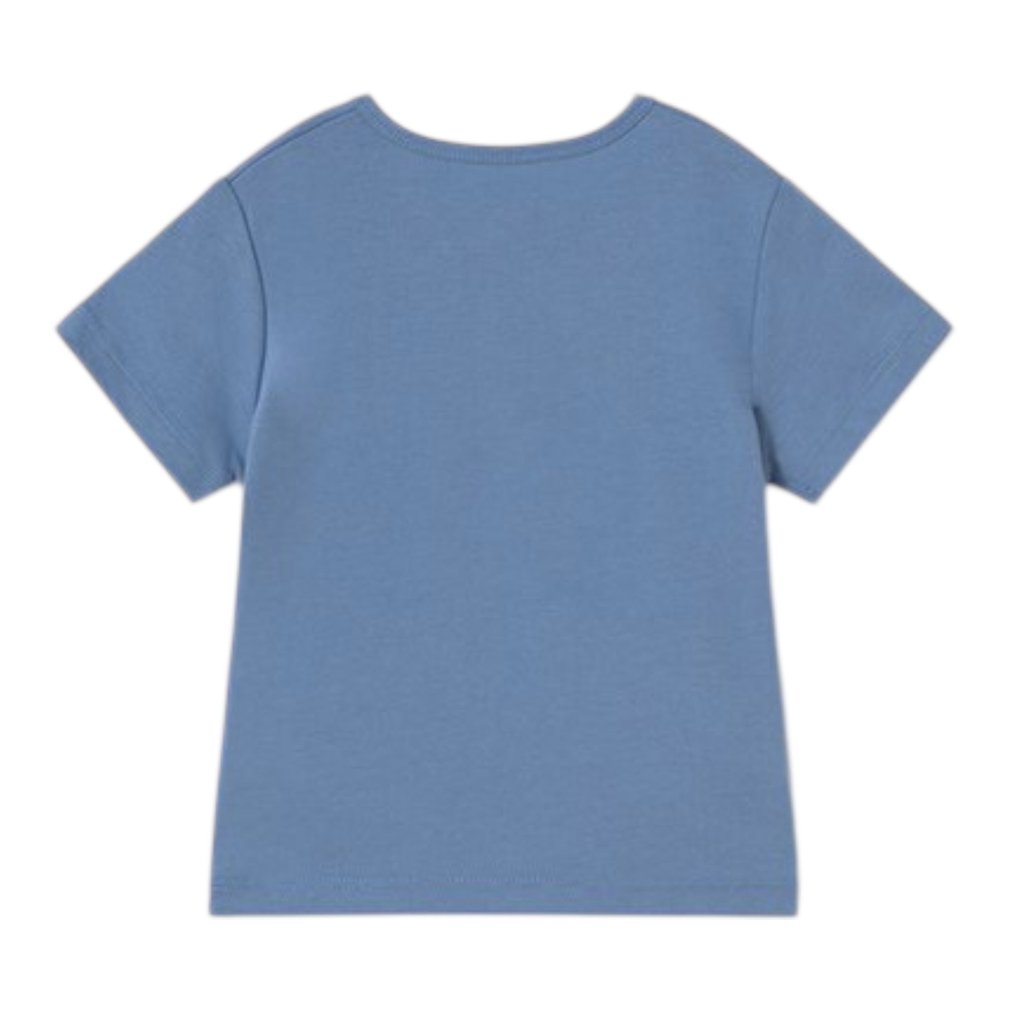 Mayoral T-Shirt Tinta Unita con Stampa per Neonato 11058 BLU MAYORAL 