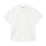 Mayoral Camicia Tinta Unita Mezza Manica per Neonato 1110 BIANCO MAYORAL 