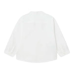 Mayoral Camicia Tinta Unita Manica Lunga per Bambino 1115J BIANCO MAYORAL 