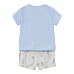 Mayoral Completo 2 Pezzi T-Shirt-Culottw per Neonato 1202 AZZURRO MAYORAL 