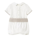 Mayoral Completo 3 Pezzi Bermuda-Camicia-Cintura per Neonato 1214 BIANCO/AZZURRO MAYORAL 