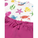 Mayoral Completo 3 Pezzi 2 T-Shirt-Short per Neonata 1232XXX BIANCO MAYORAL 