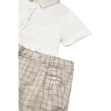 Mayoral Completo 2 Pezzi Camicia-Bermuda per Bambino 1251J BIANCO MAYORAL 