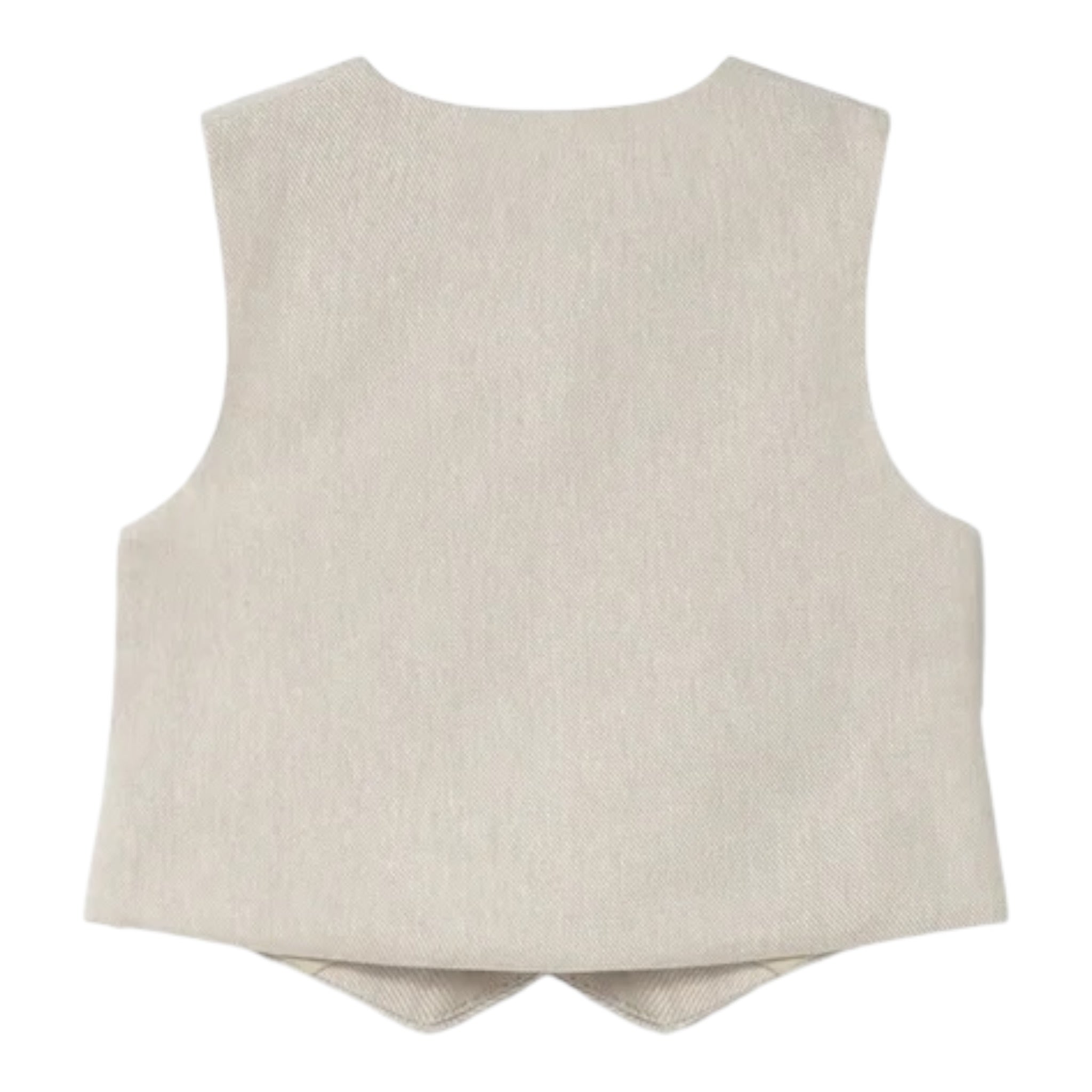Mayoral Gilet Tinta Unita con Bottoni per Neonato 1303 BEIGE MAYORAL 