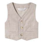 Mayoral Gilet Tinta Unita per Neonato 1394XX BEIGE MAYORAL 